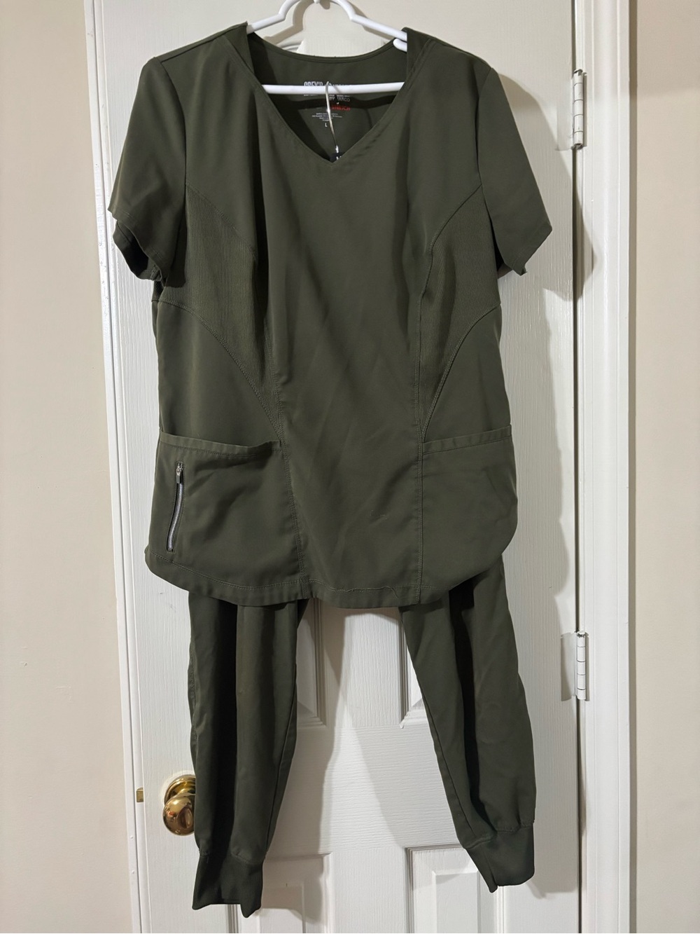 Grey’s Anatomy Olive Green Women's Scrub Set
